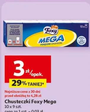 Chusteczki Foxy Mega