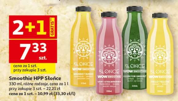 Smoothie HPP Słońce Mango Tango