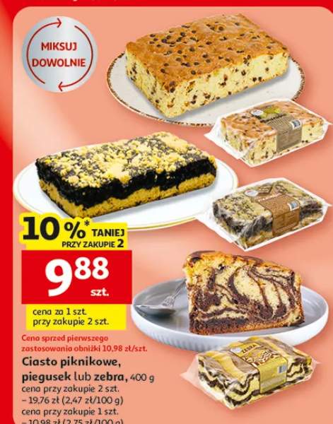 Ciasto piknikowe piegusek