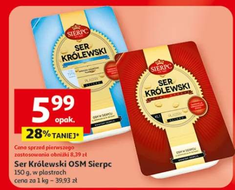 Ser Królewski OSM Sierpc w plastrach