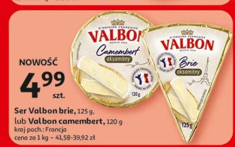 Ser Valbon Camembert aksamitny