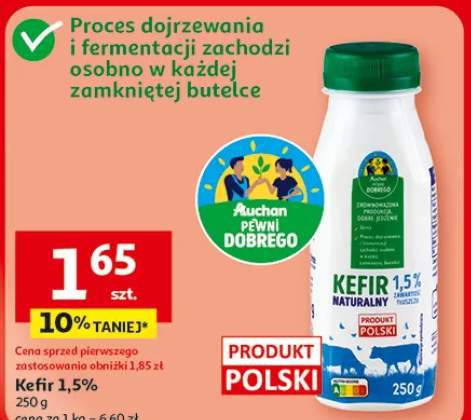 Kefir naturalny 1,5% Auchan