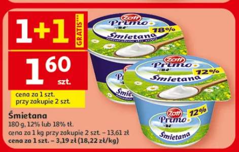 Śmietana 18% Zott Primo