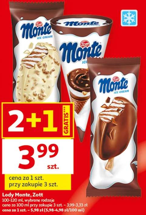 Lody Monte Zott