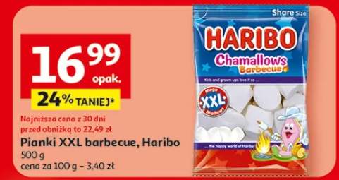 Pianki XXL barbecue Haribo
