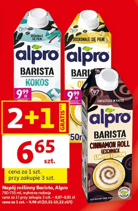 Napój roślinny Barista Cinnamon Roll Limited Edition Alpro