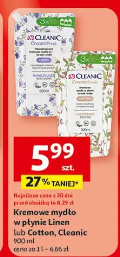 Kremowe mydło w płynie Linen Cleanic