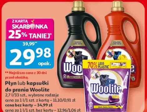 Płyn do prania Woolite Darks Denim Black