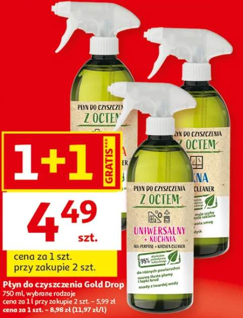 Płyn do czyszczenia z octem Gold Drop