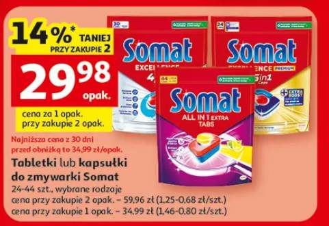 Tabletki do zmywarki Somat Excellence