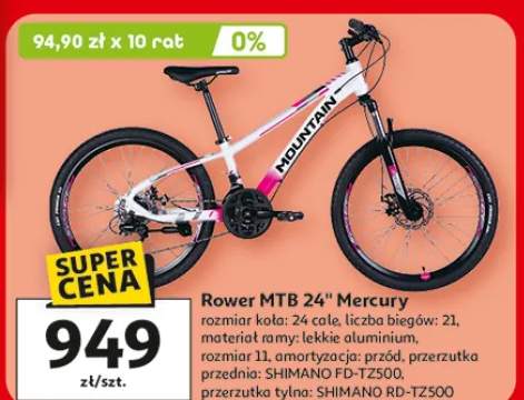 Rower MTB 24" Mercury