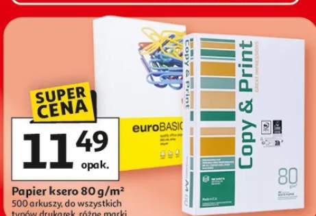 Papier ksero euroBASIC Copy & Print 80g/m²