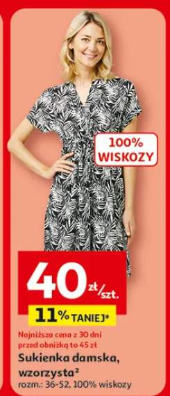 Sukienka damska wzorzysta Inextenso
