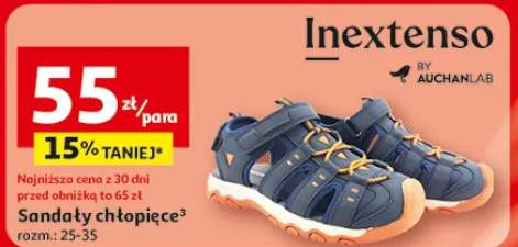 Sandały chłopięce Inextenso