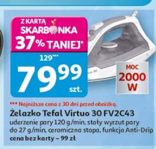 Żelazko Tefal Virtuo 30 FV2C43 2000W