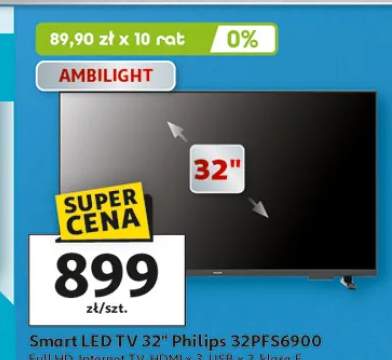 Smart LED TV 32" Philips 32PFS6900