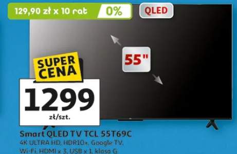 Smart QLED TV 55" TCL 55T69C
