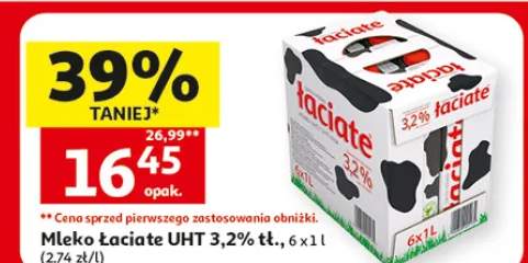 Mleko Łaciate UHT 3,2% tłuszczu