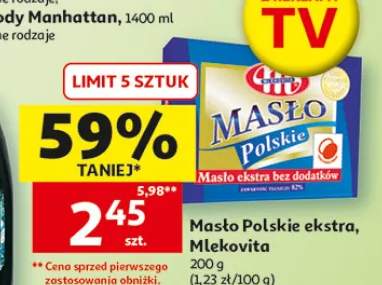 Masło Polskie ekstra Mlekovita