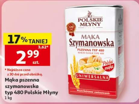 Mąka pszenna szymanowska typ 480 Polskie Młyny