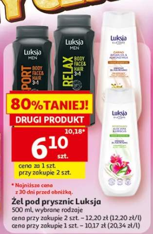 Żel pod prysznic Luksja