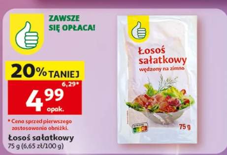 Łosoś sałatkowy wędzony na zimno