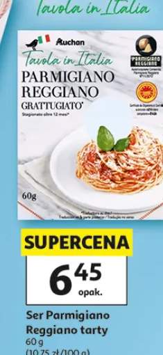 Ser Parmigiano Reggiano tarty Auchan Tavola in Italia