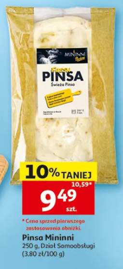 Pinsa świeża Mininni Dział Samoobsługi