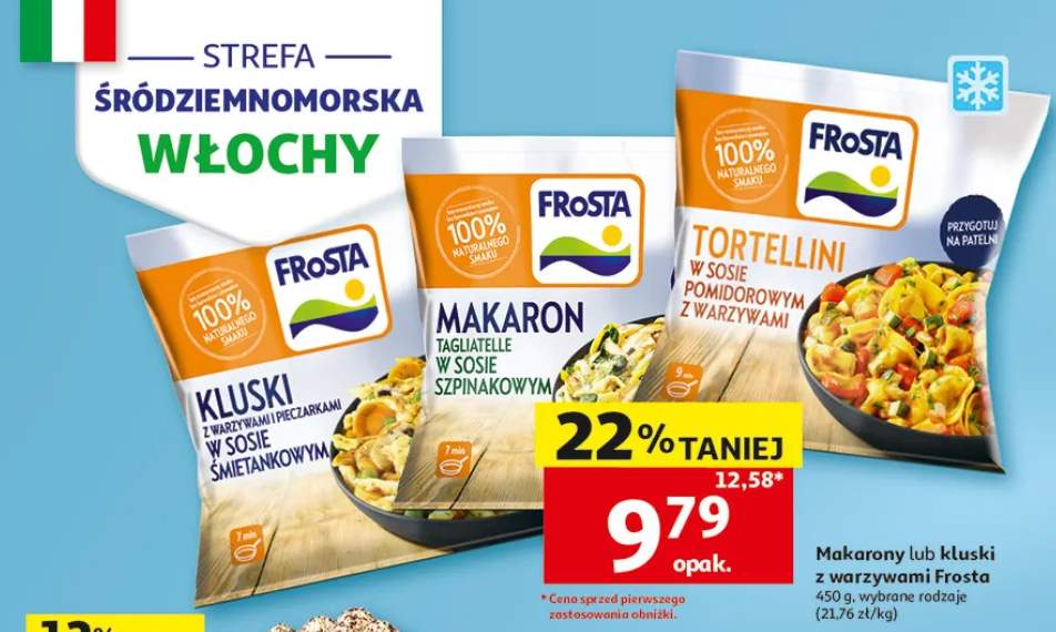 Tortellini w sosie pomidorowym z warzywami FroSTA