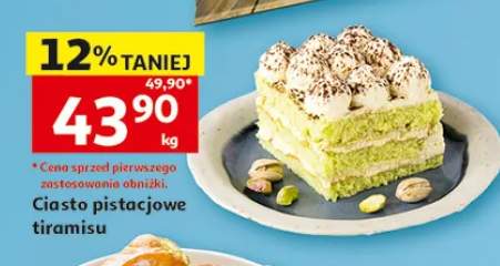 Ciasto pistacjowe tiramisu
