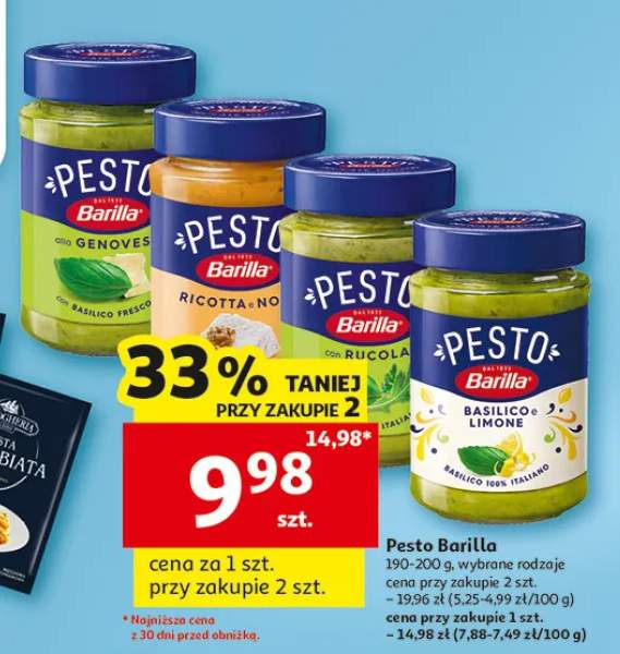 Pesto basilico e limone Barilla