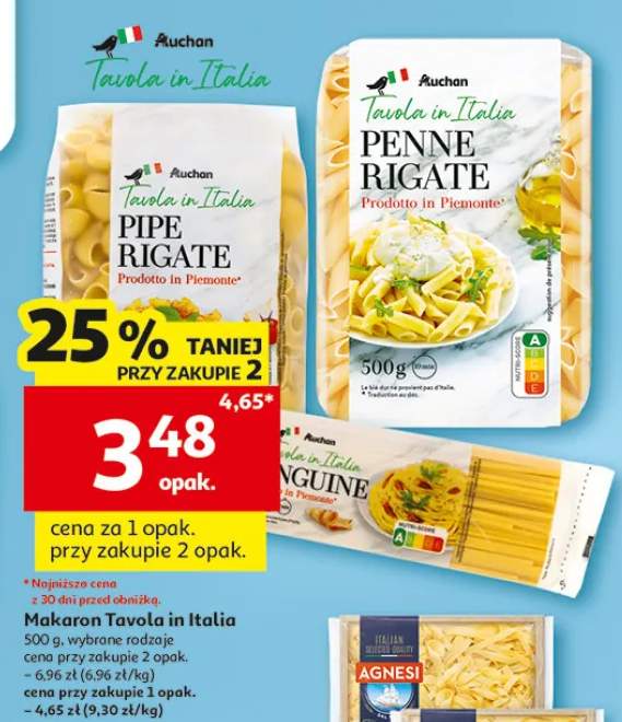 Makaron Linguine Tavola in Italia Auchan