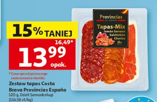 Zestaw tapas Costa Brava Provincias España