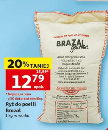 Ryż do paelli Brazal w worku