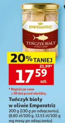 Tuńczyk biały w oliwie Emperatriz