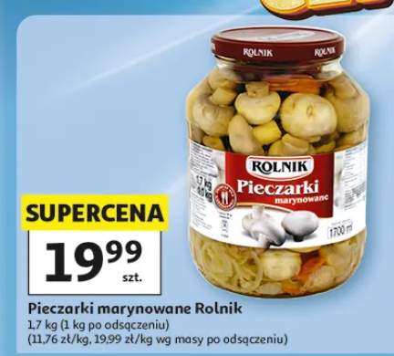 Pieczarki marynowane Rolnik