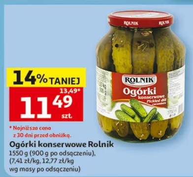 Ogórki konserwowe Rolnik