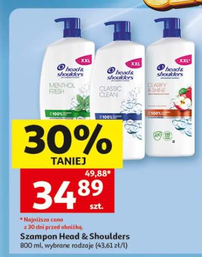 Szampon Head & Shoulders Clarify & Shine XXL