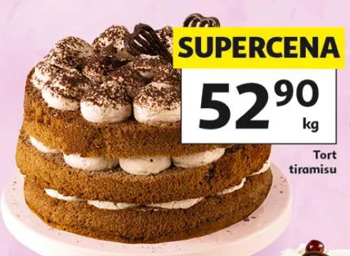 Tort tiramisu Auchan