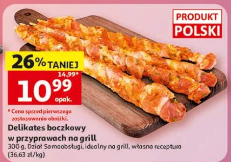 Delikates boczkowy w przyprawach na grill