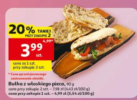 Bułka z włoskiego pieca