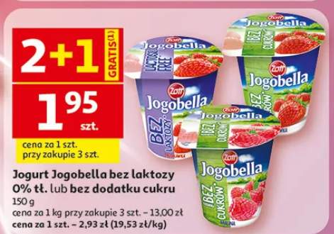 Jogurt Jogobella bez dodatku cukru