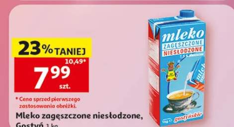 Mleko zagęszczone niesłodzone Gostyń