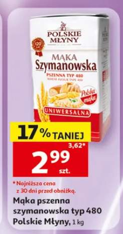 Mąka pszenna szymanowska typ 480 Polskie Młyny