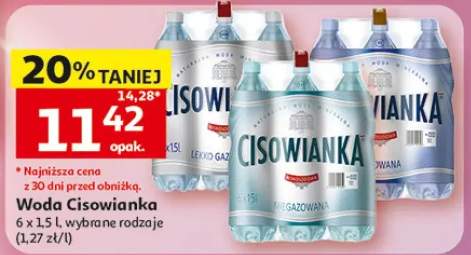Woda Cisowianka