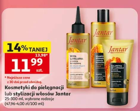 Kosmetyki do stylizacji włosów Jantar