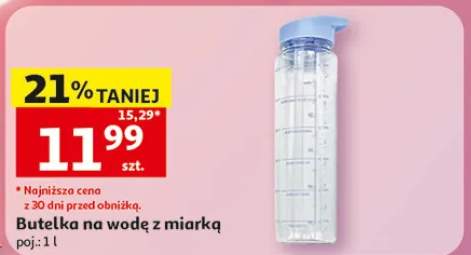 Butelka na wodę z miarką actuel