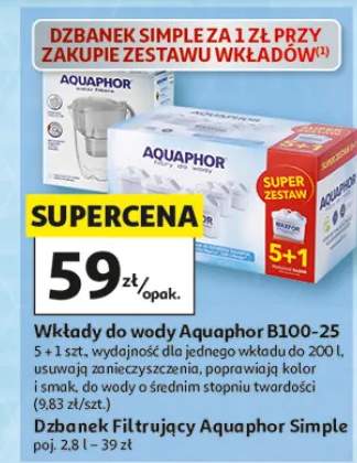 Wkłady do wody Aquaphor B100-25