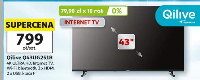 Telewizor LED 43" Qilive Q43UG251B
