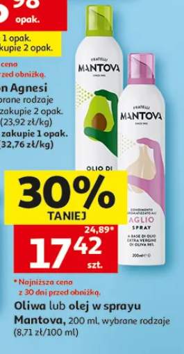 Oliwa w sprayu Mantova